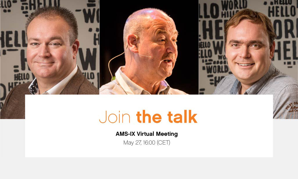 AMS-IX organises the AMS-IX Talks webinar